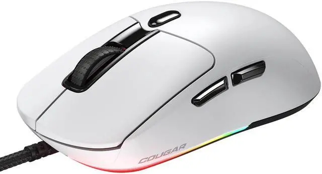 Alt view image 3 of 10 - COUGAR MINOS NEO MINOS NEO White White USB Wired Optical Gaming Mouse