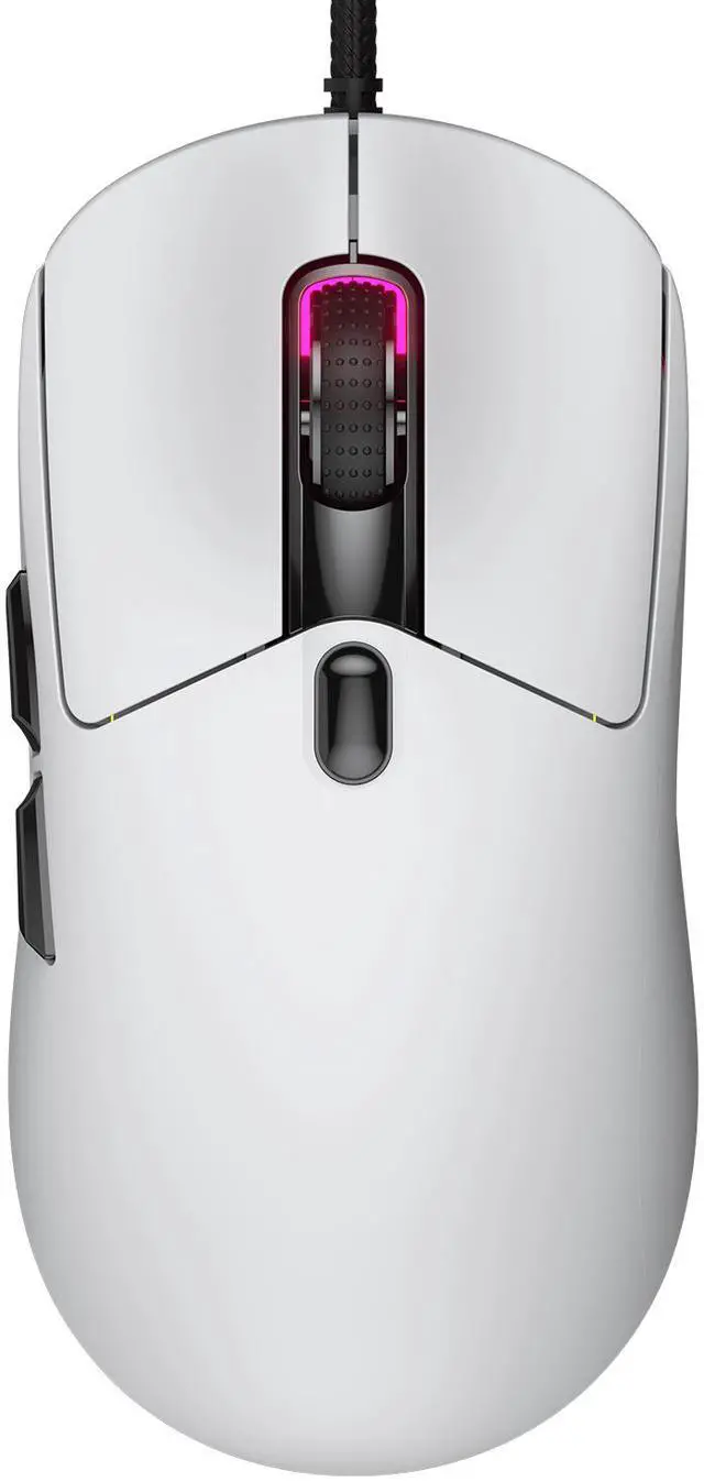 Alt view image 7 of 10 - COUGAR MINOS NEO MINOS NEO White White USB Wired Optical Gaming Mouse