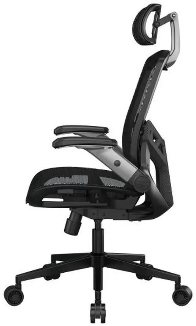 Alt view image 5 of 6 - COUGAR Speeder One Gaming Chairs Black