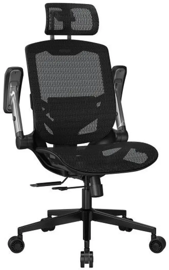 Alt view image 6 of 6 - COUGAR Speeder One Gaming Chairs Black