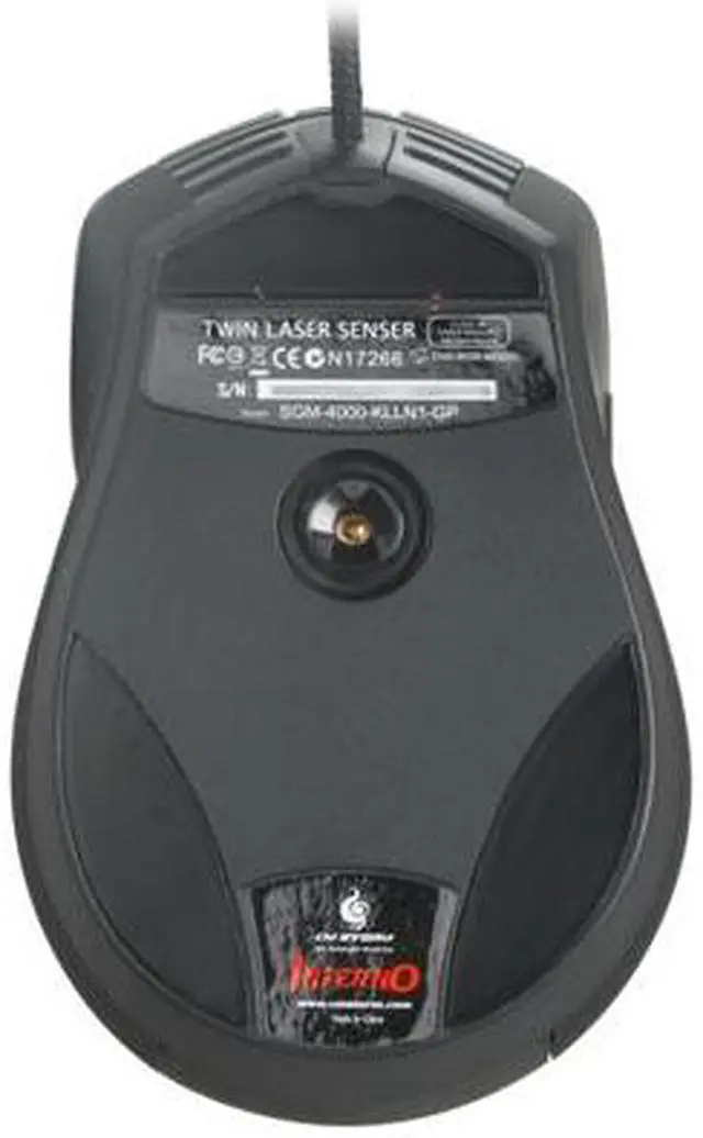 Alt view image 4 of 5 - CM Storm Inferno - 4000 DPI Twin Laser Gaming Mouse with 128 KB Memory