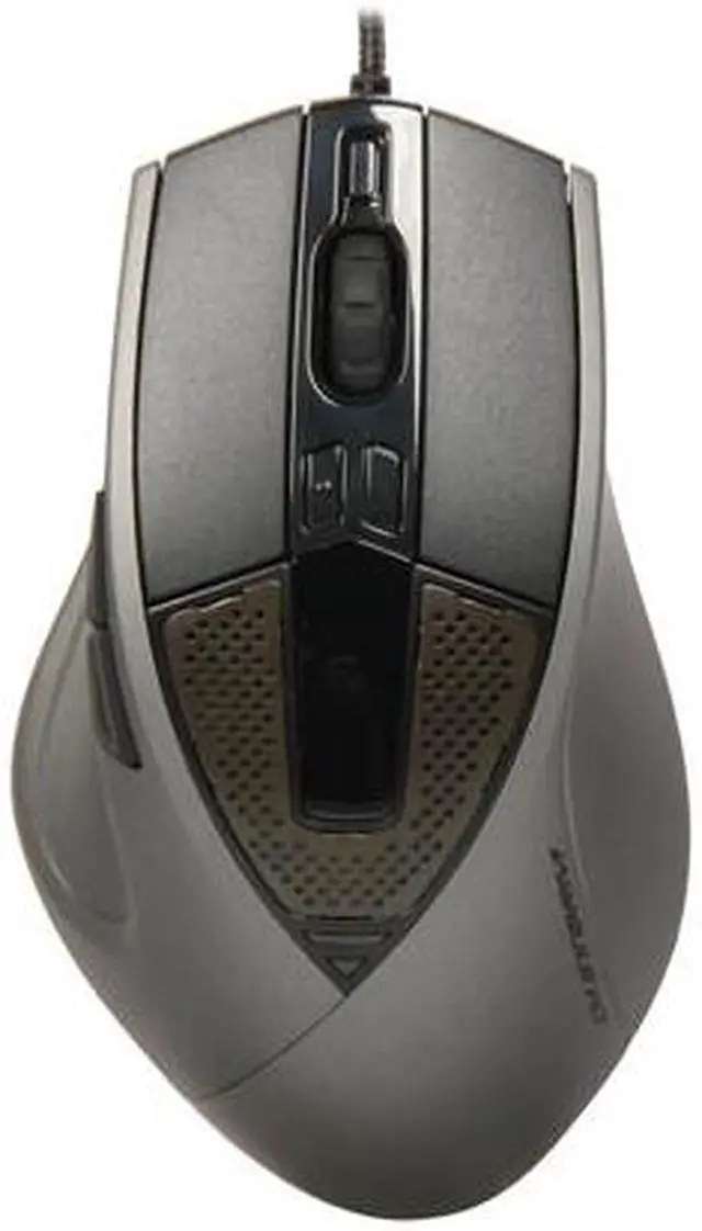 Alt view image 2 of 5 - COOLER MASTER   Black/Grey 8 Buttons 1 x Wheel USB Laser 5600 dpi CM Storm Sentinel Z3RO G Mouse
