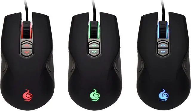 Alt view image 9 of 14 - CM Storm Recon - Ambidextrous 4000 DPI Gaming Mouse with Multicolor LEDs for Left and Right Handed Users
