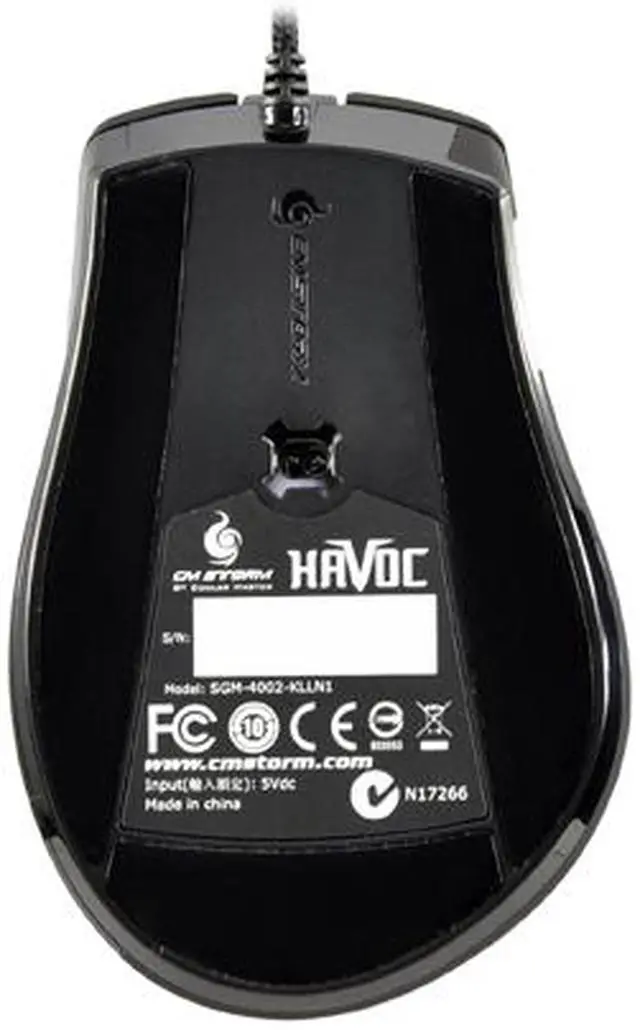 Alt view image 7 of 10 - CM Storm Havoc - High Performance 8200 DPI Laser Gaming Mouse with Extra Durable Omron Microswitches