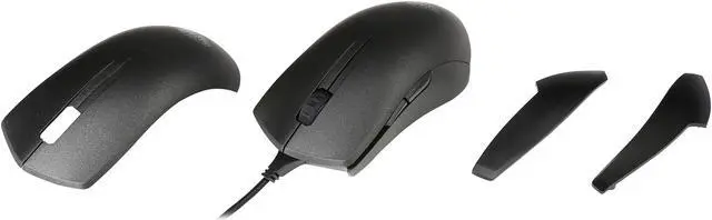 Alt view image 7 of 8 - MasterMouse Pro L Ambidextrous Gaming Mouse with Interchangeable Grips