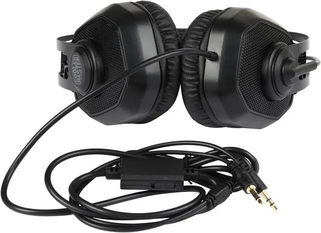 Alt view image 6 of 7 - Cooler Master MasterPulse MH320 Gaming Headset with Steel Frame, Self-Adjusting Hammock Headband, and Bi-Directional Boom Microphone