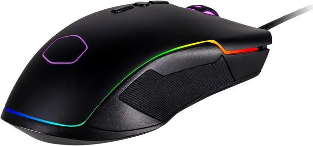 Alt view image 2 of 8 - COOLER MASTER CM310 Black Wired Optical RGB Gaming Mouse - CM-310-KKWO2
