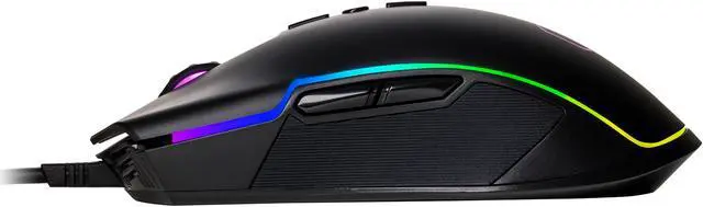 Alt view image 5 of 8 - COOLER MASTER CM310 Black Wired Optical RGB Gaming Mouse - CM-310-KKWO2