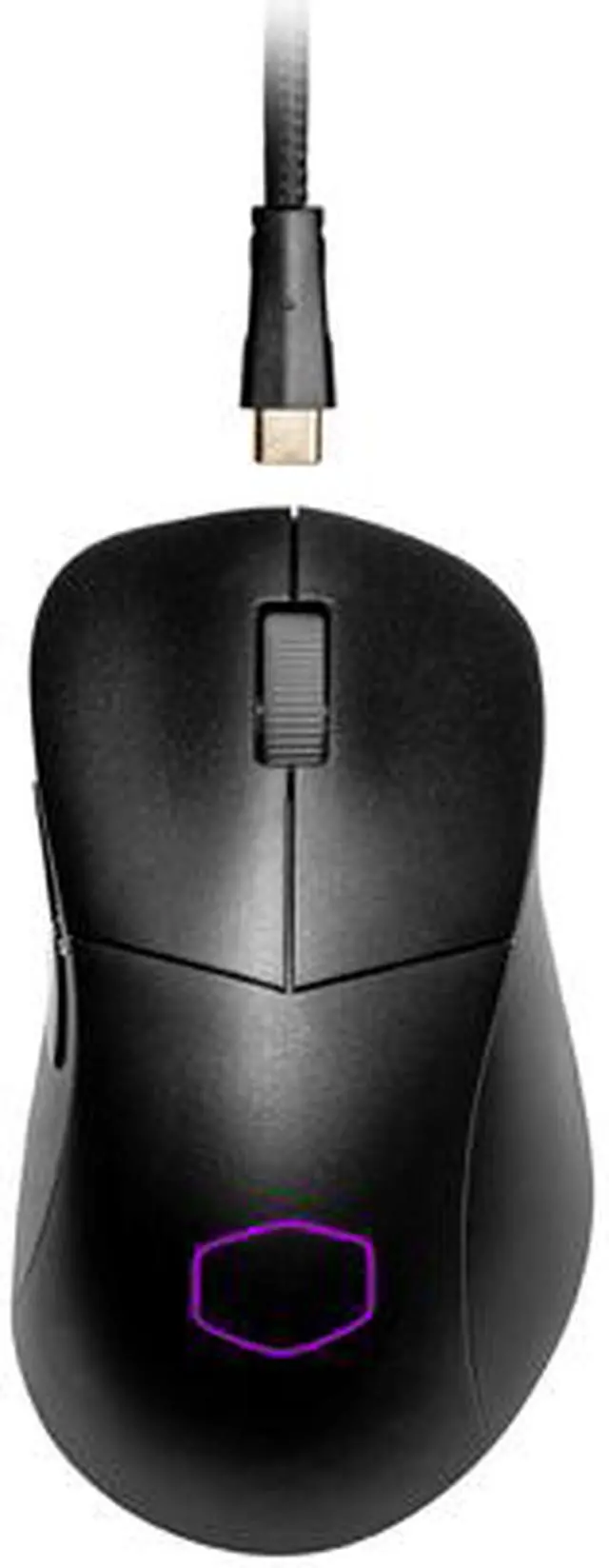 Alt view image 2 of 5 - Cooler Master MM731 Black Gaming Mouse with adjustable 19,000 DPI, 2.4GHz and Bluetooth Wireless, PTFE Feet, RGB lighting and MasterPlus+ Software