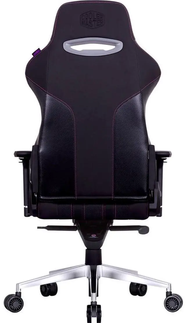Alt view image 3 of 4 - Cooler Master Caliber X2 Gaming Chair - Memory Foam, Synthetic PU Leather, Aluminum - Black - CMI-GCX2-BK