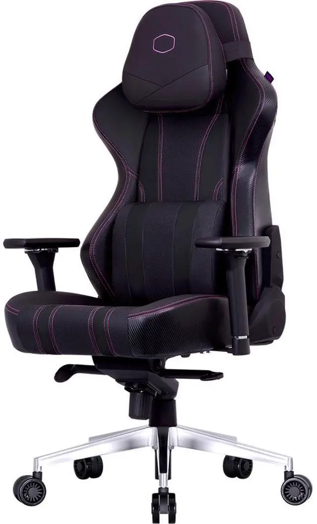 Alt view image 4 of 4 - Cooler Master Caliber X2 Gaming Chair - Memory Foam, Synthetic PU Leather, Aluminum - Black - CMI-GCX2-BK