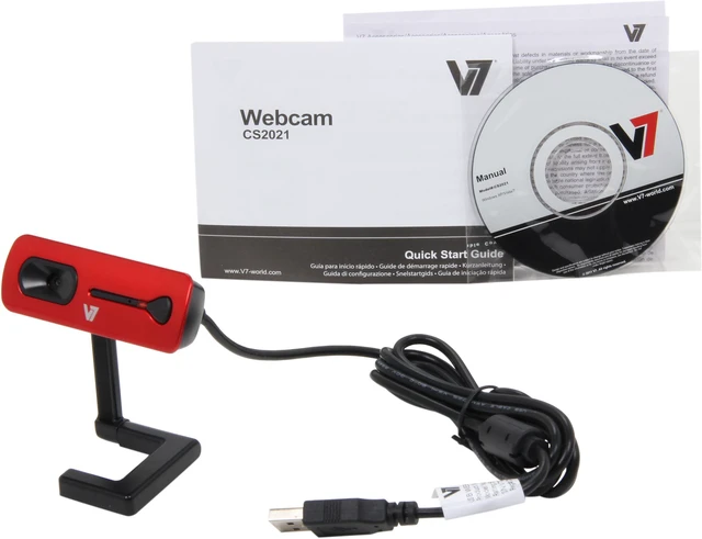 Alt view image 5 of 6 - V7 CS2021-1N 2.0 M Effective Pixels USB Elite Webcam 2000