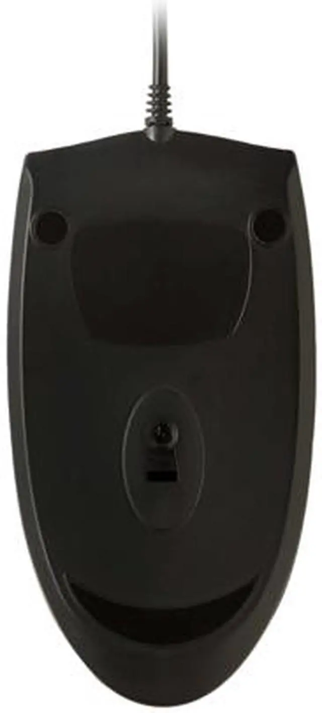 Alt view image 5 of 6 - V7 Full size USB Optical Mouse MV3000010-5NC Silver/Black 3 Buttons 1 x Wheel USB Wired Optical Mouse