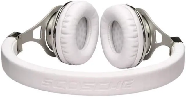 Alt view image 3 of 4 - SCOSCHE White RH600W 3.5mm Connector Reference On Ear Headphones (White)