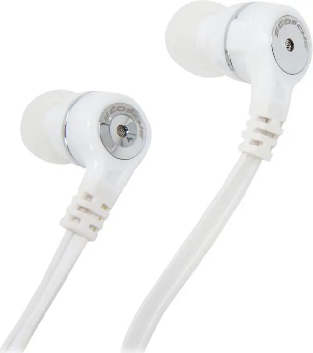 Alt view image 3 of 6 - SCOSCHE White IEM856M 3.5mm Connector Reference In-ear Monitors With Tapline Iii Remote & Microphone