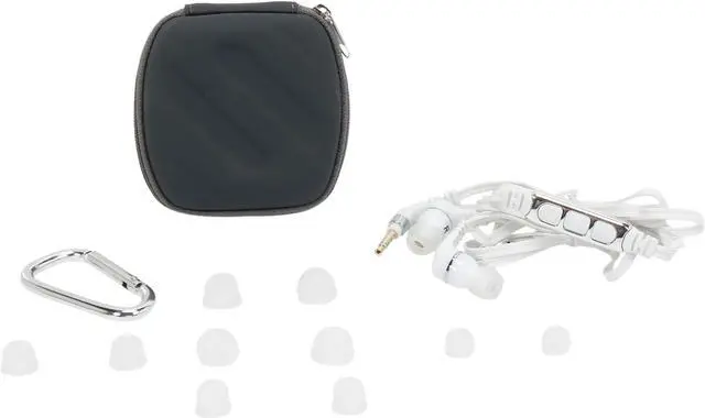 Alt view image 5 of 6 - SCOSCHE White IEM856M 3.5mm Connector Reference In-ear Monitors With Tapline Iii Remote & Microphone