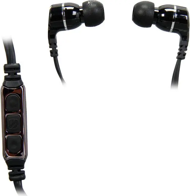 Alt view image 2 of 8 - Scosche IEM856MD Reference In-Ear Monitors with TapLINE III Remote & Microphone Black