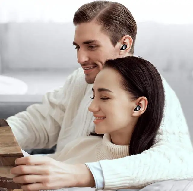 Alt view image 8 of 8 - kurdene Wireless Earbuds Bluetooth 5.3 Light Weight in Ear Headphones | Premium Sound Bass Ear buds with Charging Case, Smart Touch Control
