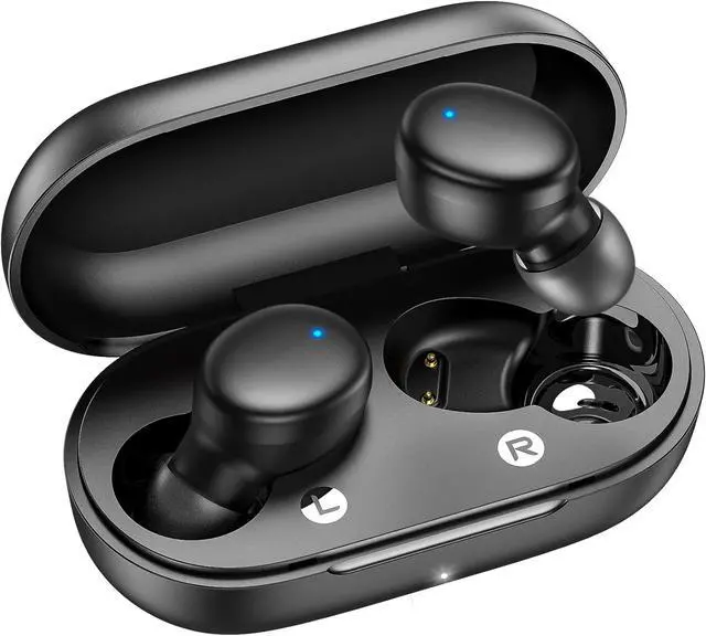 Main image of kurdene Wireless Earbuds Bluetooth 5.3 Light Weight in Ear Headphones | Premium Sound Bass Ear buds with Charging Case, Smart Touch Control