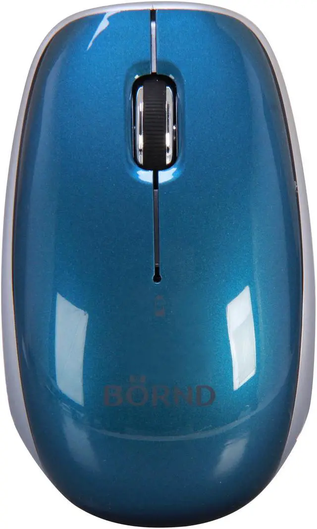 Alt view image 2 of 6 - BORND C170B Blue 3 Buttons 1 x Wheel Bluetooth Wireless Optical Mouse