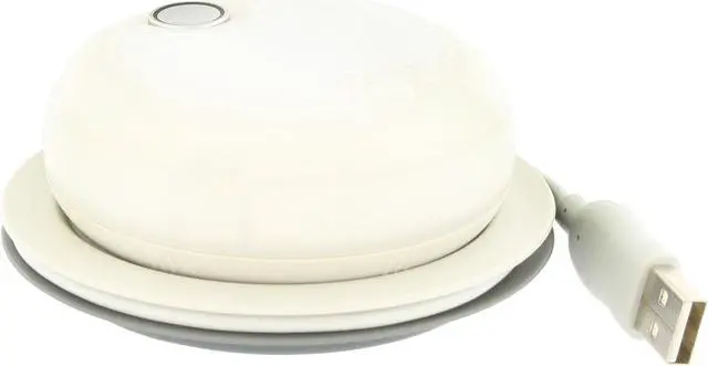 Alt view image 3 of 11 - CYBER SPORT CSOMOR01 White 6 Buttons USB 2.4GHz Wireless Optical 800 dpi Orbita Mouse