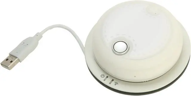 Alt view image 9 of 11 - CYBER SPORT CSOMOR01 White 6 Buttons USB 2.4GHz Wireless Optical 800 dpi Orbita Mouse