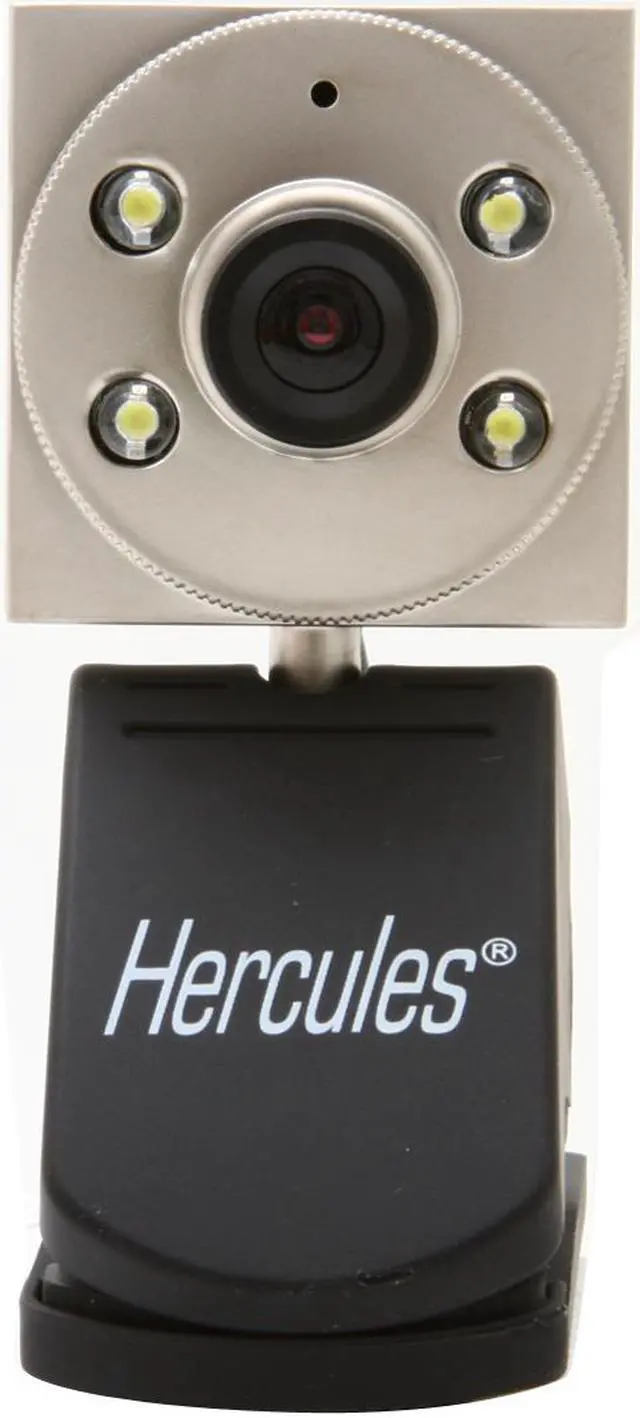Alt view image 8 of 10 - Hercules Classic Silver USB 2.0 Webcam