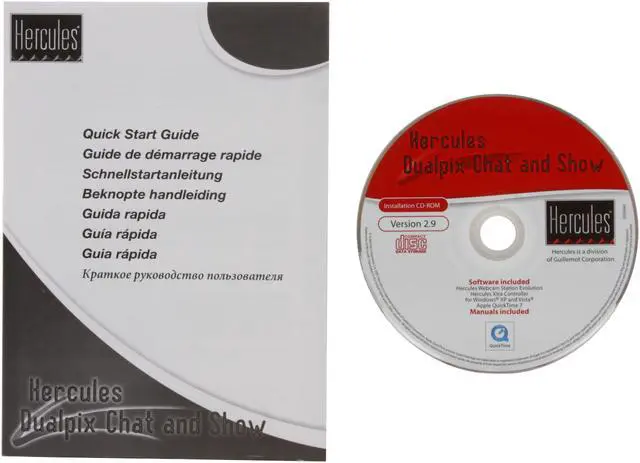 Alt view image 7 of 8 - Hercules Dualpix Chat and Show 1.3 M Effective Pixels USB 2.0 Webcam