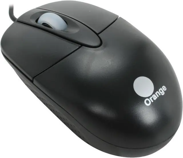 Main image of Orange MOUC6660BK Black 3 Buttons 1 x Wheel USB Wired Optical Mouse
