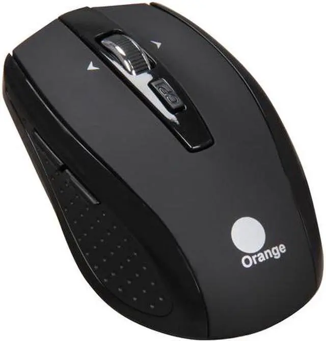 Main image of Orange MOUW2020TB Black 5 Buttons 1 x Wheel USB RF Wireless Optical Mouse