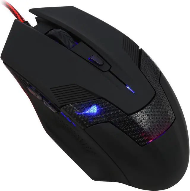 Main image of Orange MMOUC122NB, 2400 DPI Ergonomic High Precision LED Gaming Mouse With Side-control Buttons PRO-AIM Gaming Sensor