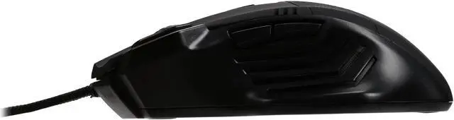 Alt view image 3 of 5 - Orange MOUC111NB, 2400 DPI Ergonomic High Precision LED Gaming Mouse With Side-control Buttons PRO-AIM Gaming Sensor