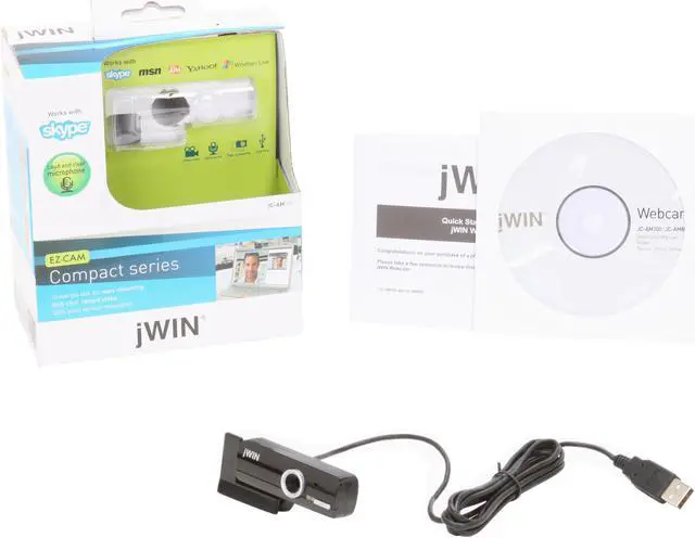 Alt view image 6 of 6 - jWIN JC-AM100 0.3 M Effective Pixels USB 1.1 EZ-CAM Compact Series Mini Webcam