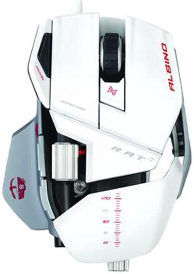 Alt view image 2 of 5 - Mad Catz White 8 Buttons 1 x Wheel USB 2.0 Wired Laser Mouse