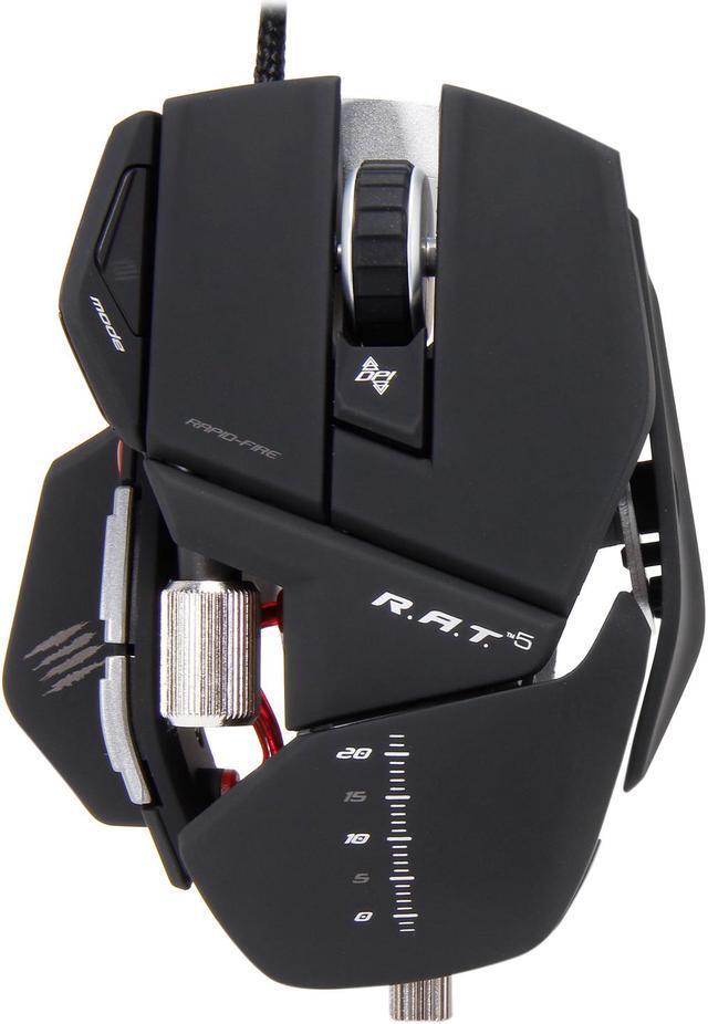 Alt view image 2 of 6 - Mad Catz R.A.T.5 Gaming Mouse for PC and Mac - Matte Black