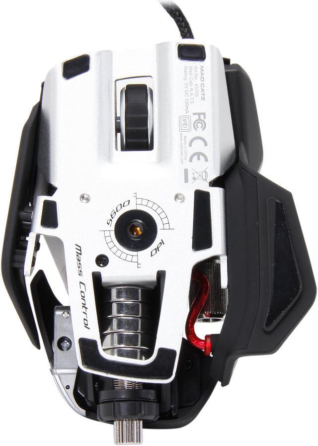 Alt view image 4 of 6 - Mad Catz R.A.T.5 Gaming Mouse for PC and Mac - Matte Black