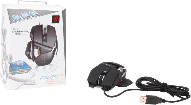 Alt view image 6 of 6 - Mad Catz R.A.T.5 Gaming Mouse for PC and Mac - Matte Black