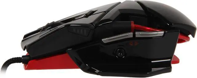 Alt view image 4 of 5 - Mad Catz R.A.T.3 Optical Gaming Mouse for PC and Mac - Gloss Black