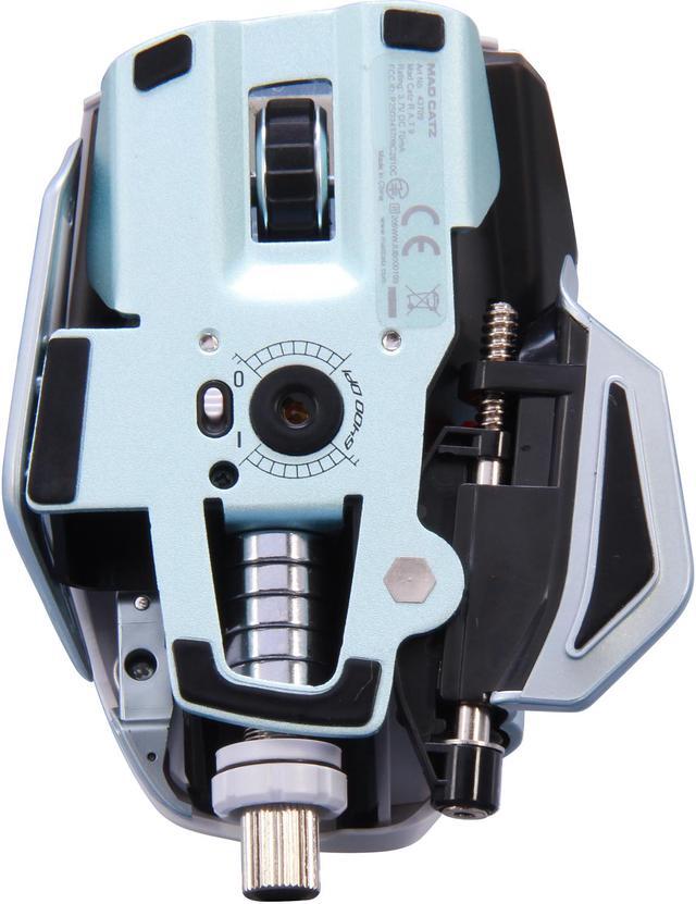 Alt view image 5 of 6 - Mad Catz R.A.T.9 Gaming Mouse for PC and Mac - White