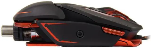 Alt view image 6 of 8 - Mad Catz M.M.O. 7 MCB437130002/04/1 Matte Black 15 Buttons 1 x Wheel USB 2.0 Wired Laser Gaming Mouse for PC and Mac