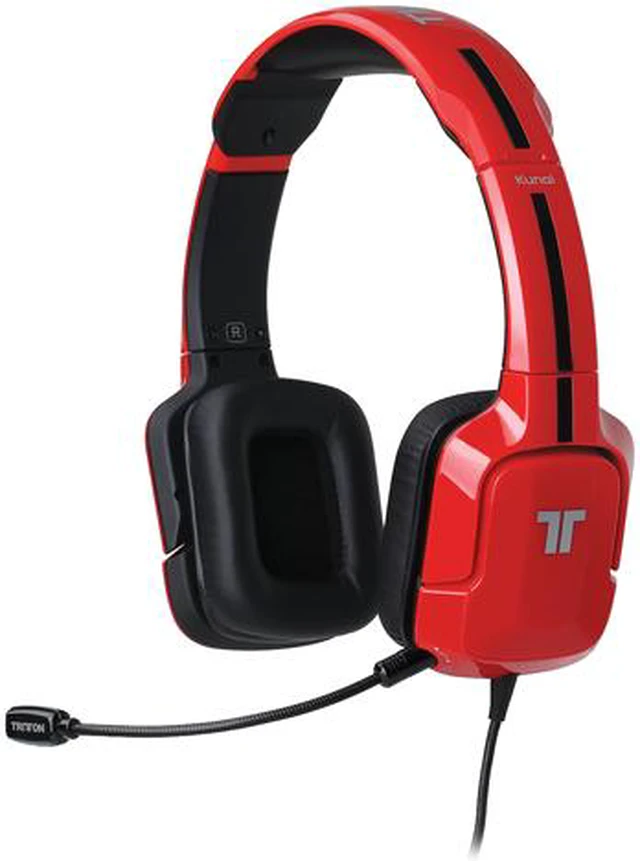 Main image of TRITTON Kunai Universal Stereo Headset for PS4, PS3, and X360 - Red