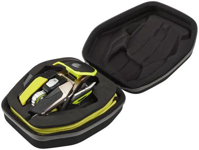 Alt view image 9 of 9 - Mad Catz R.A.T. PRO X MCB4371800P6/02/1 1 x Wheel Wired Laser Ultimate Gaming Mouse with Philips PLN2037 Twin-eye Laser Sensor Module for PC