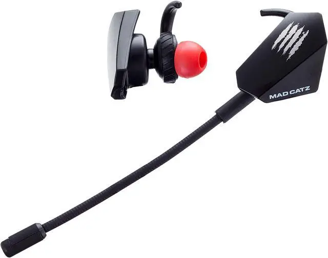 Main image of MAD CATZ The Authentic E.S PRO+ Gaming Earbuds - Black
