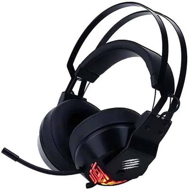 Alt view image 2 of 5 - Mad Catz F.R.E.Q. 4 USB Connector Circumaural Gaming Headset