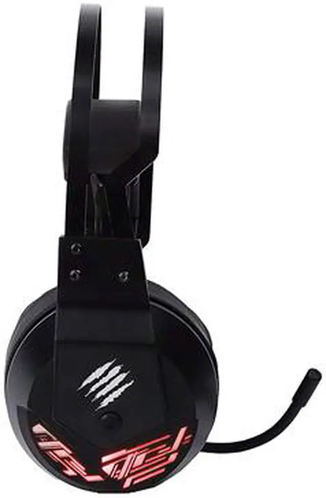 Alt view image 4 of 5 - Mad Catz F.R.E.Q. 4 USB Connector Circumaural Gaming Headset