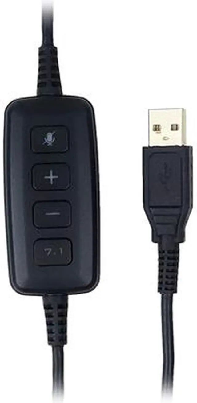 Alt view image 5 of 5 - Mad Catz F.R.E.Q. 4 USB Connector Circumaural Gaming Headset