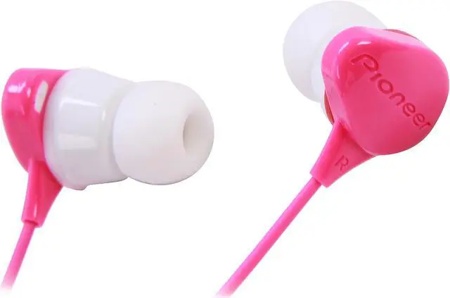 Main image of Pioneer SE-CL331-P 3.5mm Connector Canal Water-Resistant Stereo Earbud Earphone for sports(Pink)