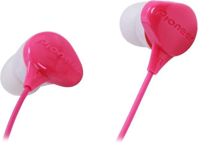 Alt view image 3 of 6 - Pioneer SE-CL331-P 3.5mm Connector Canal Water-Resistant Stereo Earbud Earphone for sports(Pink)