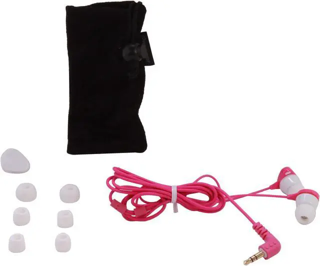 Alt view image 5 of 6 - Pioneer SE-CL331-P 3.5mm Connector Canal Water-Resistant Stereo Earbud Earphone for sports(Pink)
