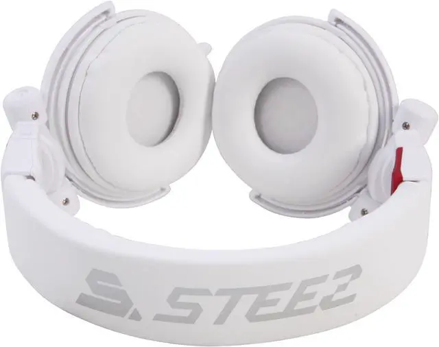Alt view image 5 of 9 - Pioneer SE-D10MT-W STEEZ Dance - Inspired Dubstep On-Ear Headphones with In-Line Mic/Control - White